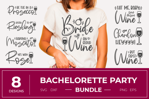 Bacheloretty Party Shirt Bundle Graphics