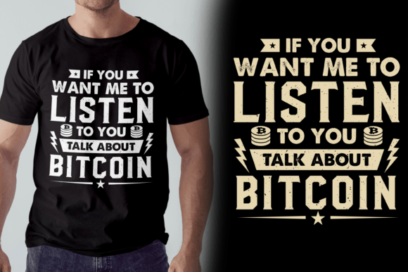 Bitcoin T-shirt Design
