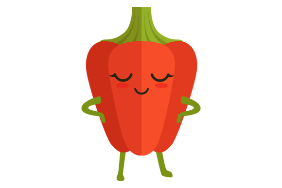 Funny Bell Pepper Mascot for Playful Branding