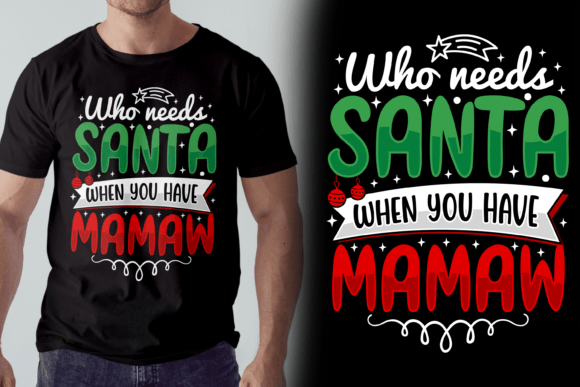 Funny Family Christmas T-shirt Design