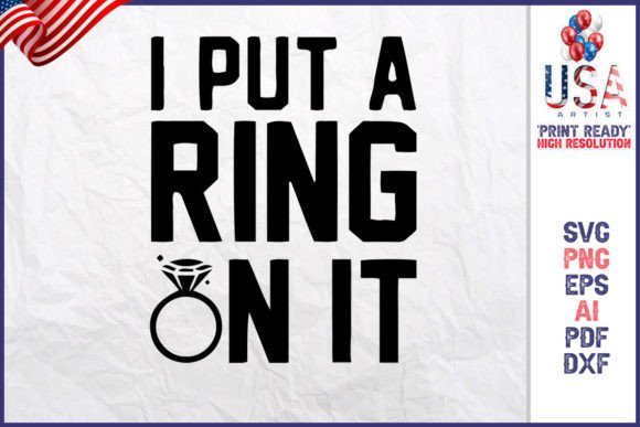 Funny I Put a Ring on It Design