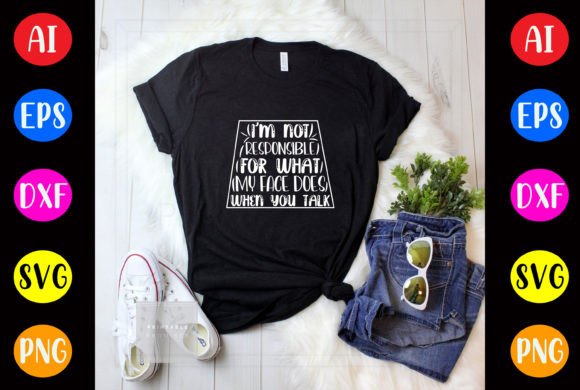 Funny T-shirt Design Vector