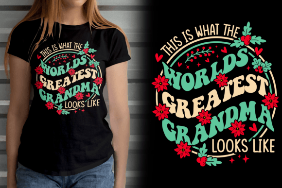 Grandma Graphic T-Shirt Design