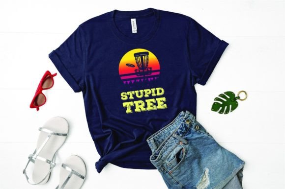 Stupid Tree T-Shirt Design for Modern Blog Graphics